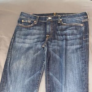 Boot cut jeans 7 for all mankind brand
